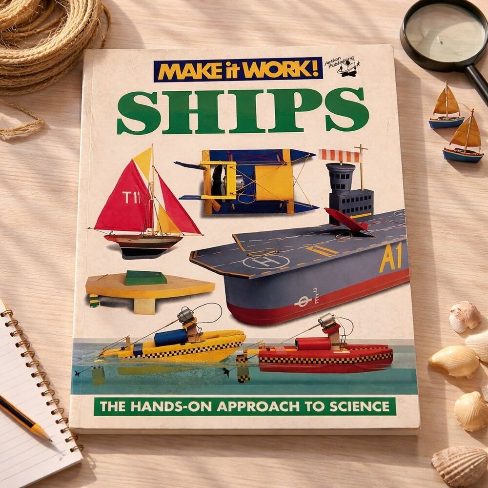 Make It Work Ships Andrew Haslam 1996 Paperback Science Project Book